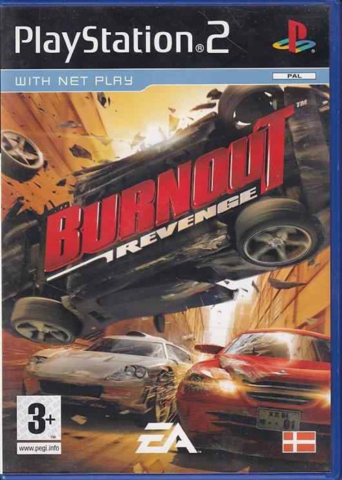 Burnout Revenge (Dansk) - PS2 (B Grade) (Genbrug)